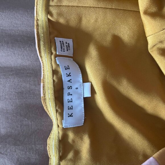 Keepsake Strapless Floral Dress - S - Picture 3 of 4